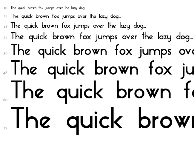 Essence Sans font waterfall
